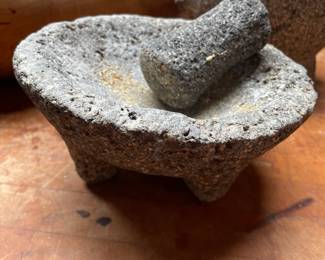 Mexican Molcajete Mortar & Pestle