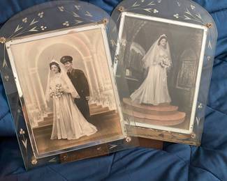 Mirrored and glass frames