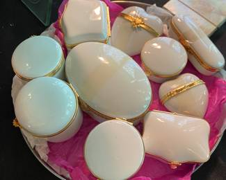 Trinket boxes, Limoges, France