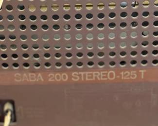 Vintage SABA 200 Stereo 125T