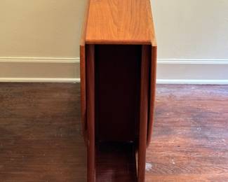 MCM Drop Leaf Oval Table