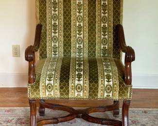 Antique Louis XIV Style Arm Chair