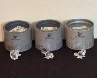  Swarovski Silver Crystal