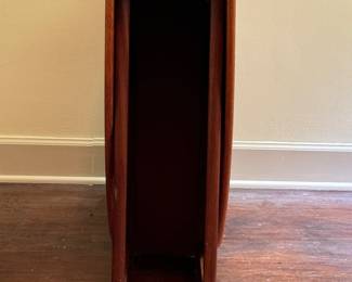 MCM Drop Leaf Oval Table