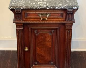 Marble Top Night Stand