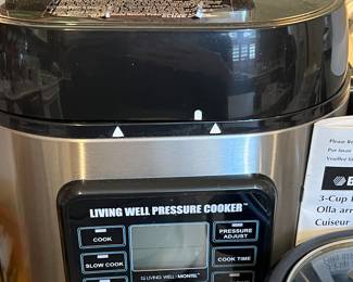 Living Well Pressure Cooker