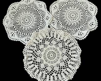 Vintage Crotched Doilies
