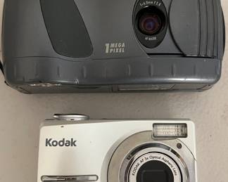 Hewlett Packard. Kodak Cameras