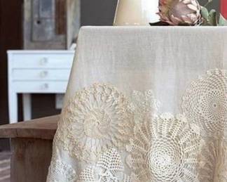 DIY IDEAS Vintage Crotched Doilies