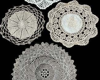 Vintage Crotched Doilies