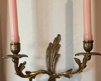 Candle Sconces pair
