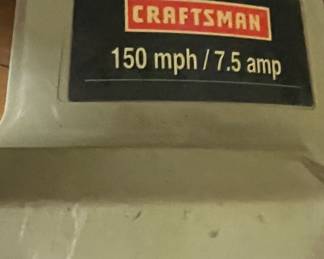 Craftsman 150 mph Blower