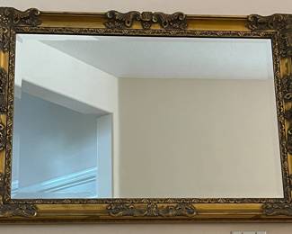 Ornate Gold Framed Mirror