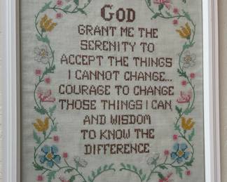 God Grant Me the Serenity...