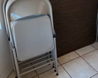 Square Card Table w 5 Chairs