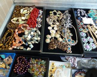 Lots of costume jewelry
