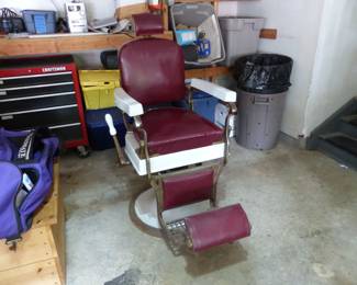Antique Koken Barber Chair