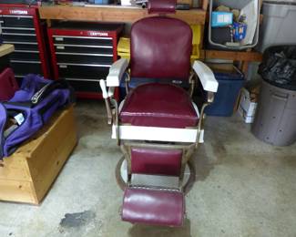 Antique Koken Barber Chair