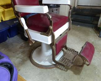 Antique Koken Barber Chair