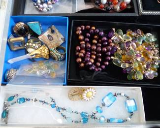 Lots of costume jewelry