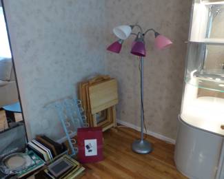 Picture frames , contemporary floor lamp