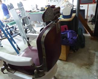 Antique Koken Barber Chair