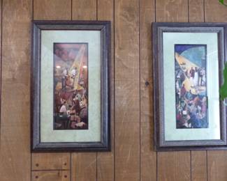 Framed pictures