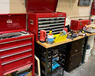 SEVERAL TOOL BOXES