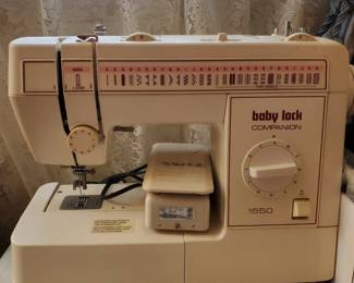 Baby Lock portable sewing machine