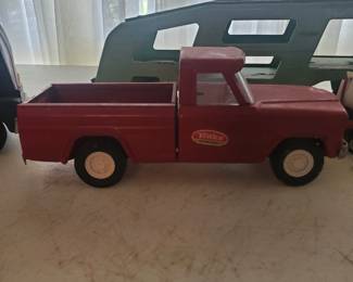 Tonka red pickup