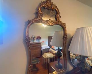 Ornate Deco mirror