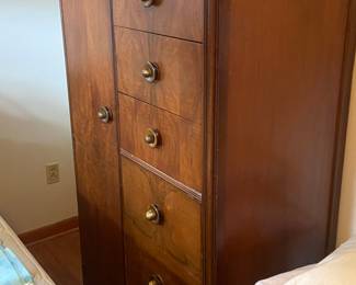 Gents Waterfall combo---armoire, dresser and 3 rd drawer cubby for office