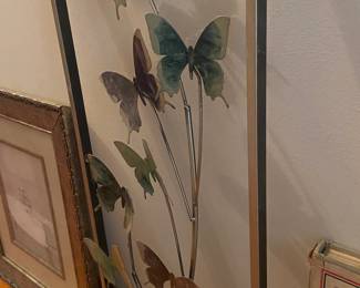 Butterfly decor wall hanging