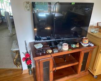 LG TV and stand