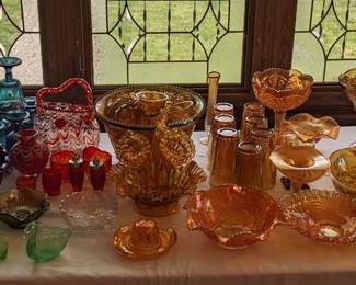 Fenton, Vaseline glass, Murano, Carnival Glass...