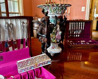 Buttercup + Wildrose Sterling Flatware Sets