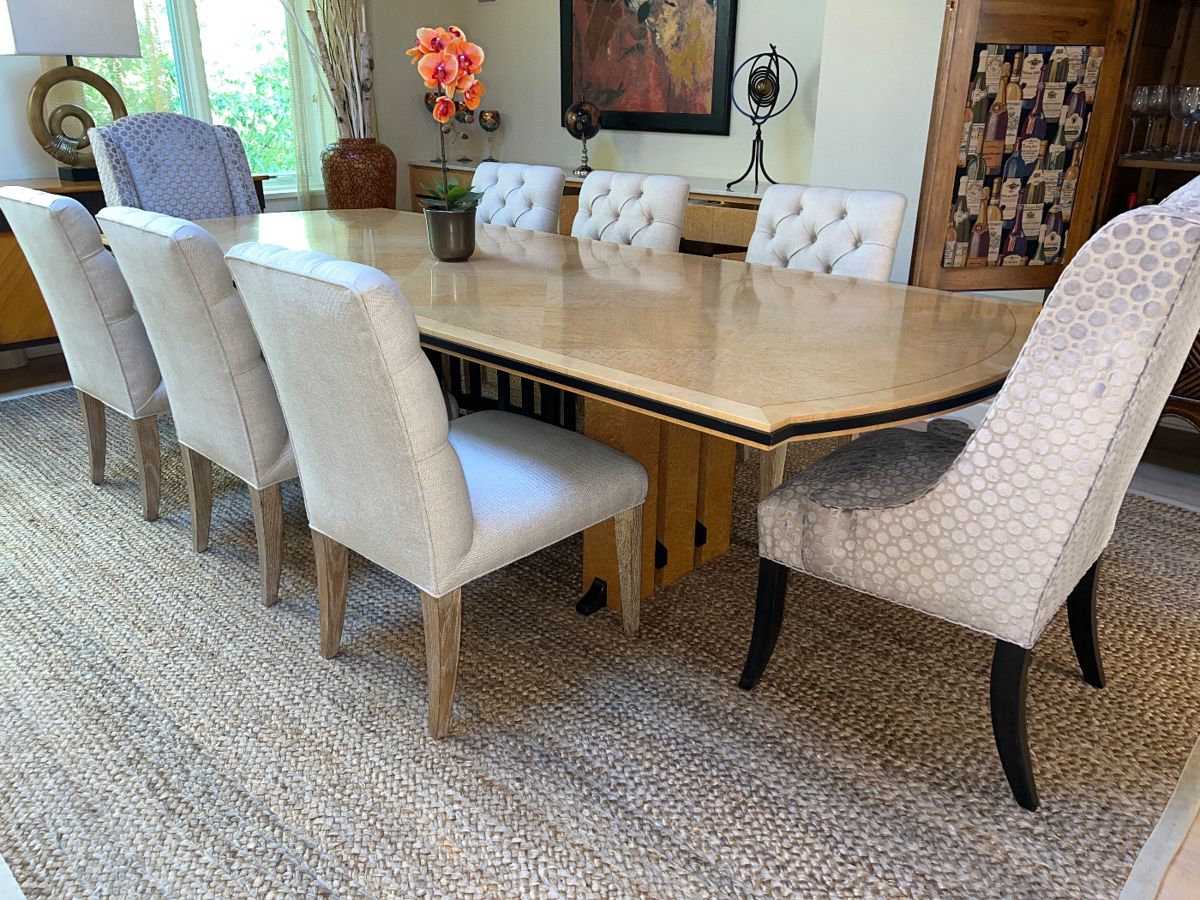 Formal Dining Room Table and Chairs 