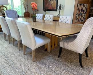 Formal Dining Room Table and Chairs 