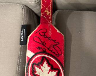 Bobby Hull autographed hockey stick