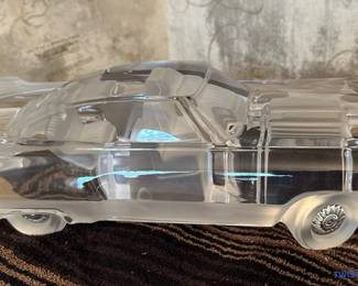 DAUM France Crystal Cadillac Eldorado