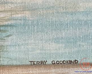 Original Oil on Canvas by TERRY GOODKIND (Author of SWORD OF TRUTH Series)