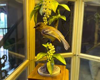 Pair DOROTHY DOUGHTY Lazuli Bunting Male and Female Figurines