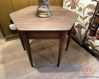MCM Hexagon Side Table