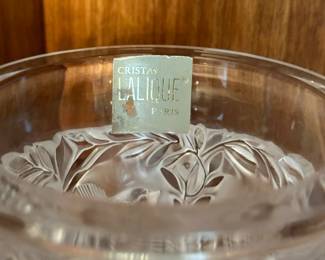LALIQUE "Bagatelle" Crystal Vase
