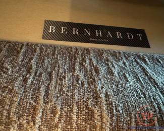 BERNHARDT Curved Sofa