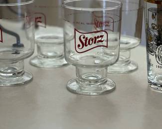 Vintage STORZ Beer Glasses