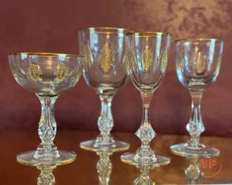 TIFFIN-FRANCISCAN Palais Versailles Glasses