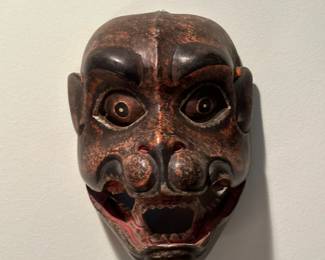 Hand Carved Tibetan Mahakala Ceremonial Masks