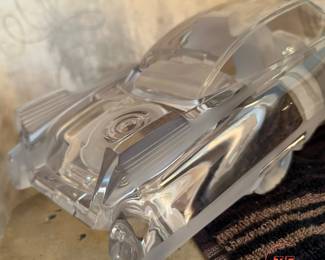 DAUM France Crystal Cadillac Eldorado