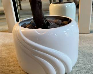 Large Tree of Life with Pottery Floor Vase